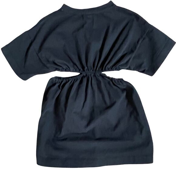 FREE PEOPLE BEACH  DANDELION  CUTOUT  BLACK‎ MINI DRESS SIZE XS/TP - Picture 2 of 7